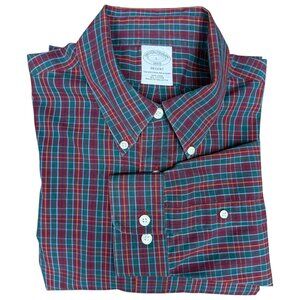 EUC Men's BROOKS BROTHERS Regent "Original Polo" Non-Iron Dress‎ Shirt | Size L